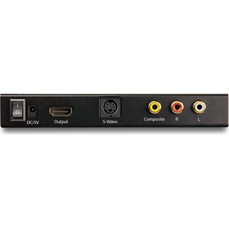 StarTech S-Video 3db composite -> HDMI F/F adapter fekete 720p
