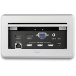 StarTech Conference Table Connectivity Box HDMI Displayport VGA -> HDMI F/F adapter szett ezüst-fekete