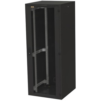 Conteg RI7-21-60/80-H 21U 19" álló rack szekrény fekete