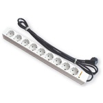 CONTEG hálózati elosztó 19" 9xschuko