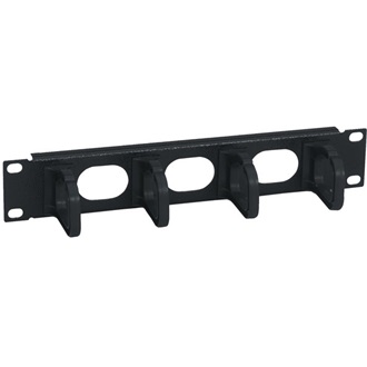 CONTEG kábel rögzítő gyűrűs panel 10" 1U