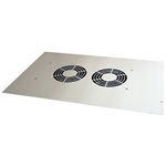 CONTEG ventilátor panel + keret 19" 2-es