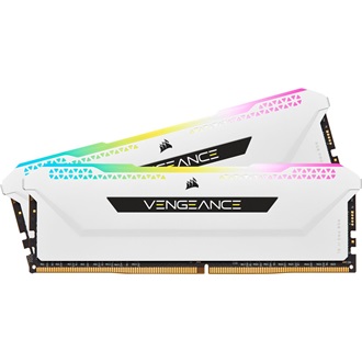 Corsair Vengeance RGB Pro SL 16GB 3600MT/s DDR4 memória CL18 Kit of 2 fehér RGB