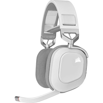 Corsair HS80 MAX Wireless gaming fejhallgató headset fehér