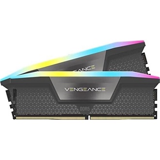 Corsair Vengeance RGB 32GB 6000MT/s DDR5 memória CL38 Kit of 2 szürke RGB