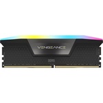 Corsair Vengeance RGB 8GB 5200MT/s DDR5 memória CL40 fekete RGB