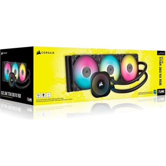 Corsair LINK TITAN 420 RX processzor vízhűtő fekete