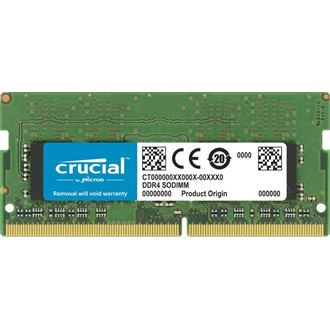 Crucial 32GB 3200MT/s DDR4 - SODIMM memória CL22 zöld