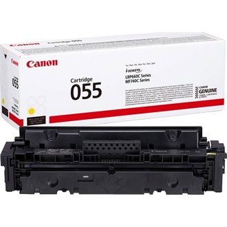Canon 055 toner sárga