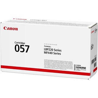 Canon 057 toner fekete