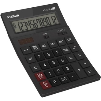 Canon AS-1200 kézi számológép sötétszürke