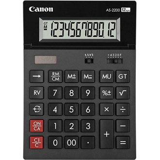 Canon AS-2200 számológép fekete