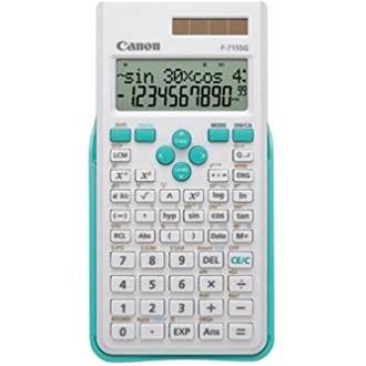 Canon F-715SG White Blue tudományos számológép fehér-ciánkék