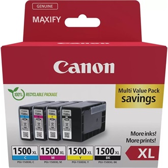 Canon PGI-1500XL Multi Value Pack tintapatron 4-color