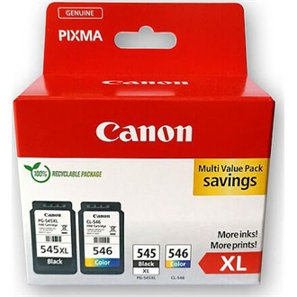 Canon PG-545XL (15mL) / CL-546 (9mL) Multipack tintapatron 4-color