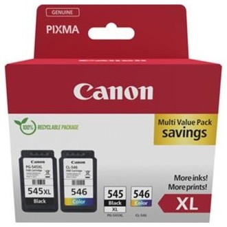 Canon PG-545XL / CL-546XL Photo Value Pack tintapatron + fotópapír 4-color