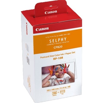 Canon SELPHY RP-1080V Printing Kit tintapatron + fotópapír 4-color