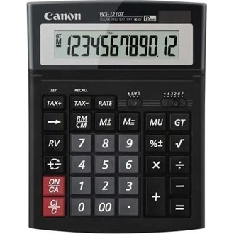 Canon WS1210T HB EURO számológép fekete