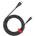 Canyon AC18SC USB-C - USB-A 2.0 M/M töltőkábel 1.2m fekete 18W