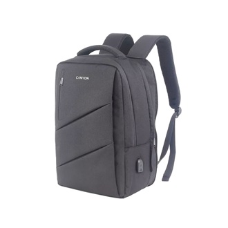 Canyon BPE-5 15,6" notebook poliészter hátizsák szürke
