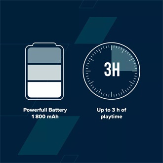 Canyon BSP-8 1800mAh 1.0 hangszóró piros