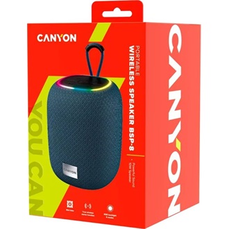 Canyon BSP-8 1800mAh 1.0 hangszóró szürke
