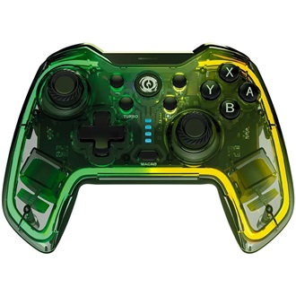 Canyon Brighter GPW-02 Bluetooth / USB-C gamepad játékvezérlő átlátszó