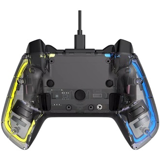Canyon Brighter GP-02 USB-C gamepad játékvezérlő átlátszó