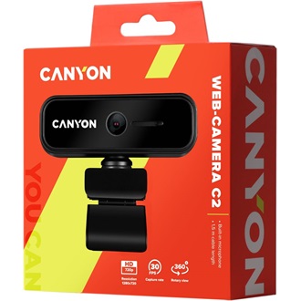 Canyon C2 webkamera fekete
