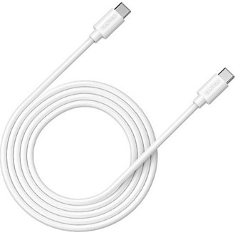 Canyon CC100SC USB-C - USB-C M/M töltőkábel 2m fehér 100W