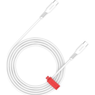 Canyon CC60SC USB-C - USB-C M/M töltőkábel 1.2m fehér 60W