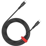 Canyon CC60SC USB-C - USB-C M/M töltőkábel 1.2m fekete 60W