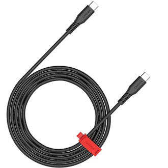 Canyon CC60SC USB-C - USB-C M/M töltőkábel 1.2m fekete 60W