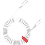 Canyon CC60SC USB-C - USB-C M/M töltőkábel 2m fehér 60W