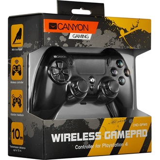 Canyon CND-GPW5 vezeték nélküli gamepad fekete