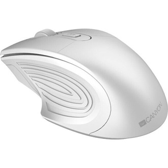 Canyon MW-15 optikai vezeték nélküli egér (Pearl White) fehér