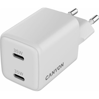 Canyon CU35CC 35W univerzális hálózati töltő adapter fehér (GaN)