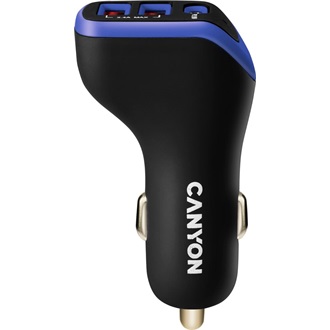 Canyon C-08 18W univerzális autós töltő adapter (USB-C PD)