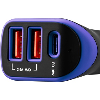Canyon C-08 18W univerzális autós töltő adapter (USB-C PD)
