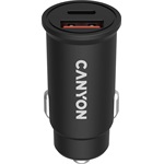 Canyon C-20 30W univerzális autós töltő adapter fekete