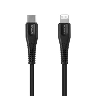 Canyon Charge & Sync MFI Lightning -> USB-C M/M adatkábel 1.2m fehér