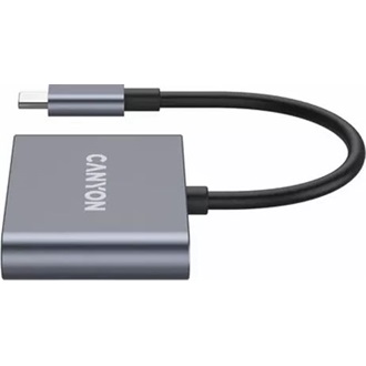 Canyon DS-3 3-portos USB-C hub szürke