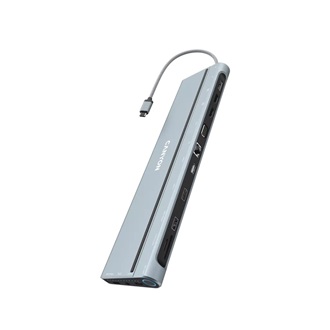 Canyon DS-90 14-in-1 14-port 100W USB-C dokkoló szürke