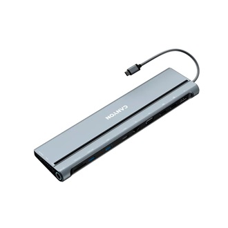 Canyon DS-90 14-in-1 14-port 100W USB-C dokkoló szürke