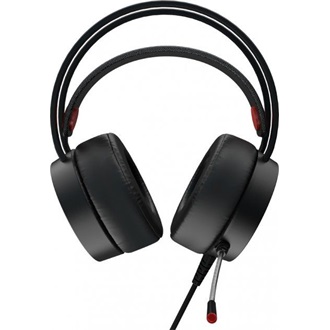 Canyon GH-8A Interceptor gaming fejhallgató headset fekete-narancssárga