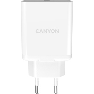 Canyon H-24 24W univerzális hálózati töltő adapter fehér (QC3.0)