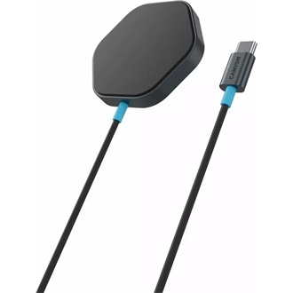 Canyon HEXAGON 110 15W univerzális vezeték nélküli töltő adapter szürke-kék (Qi)