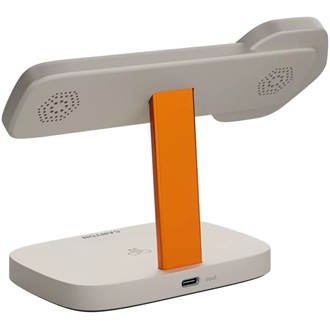 Canyon HEXAGON 310 24W univerzális vezeték nélküli töltő adapter szürke-narancssárga (Qi)