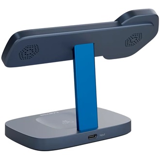 Canyon Hexagon 310 24W univerzális vezeték nélküli töltő adapter kék-szürke (Qi)