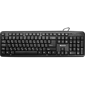 Canyon KB-W01 vezeték nélküli összehajtható magyar membrán billentyűzet fekete